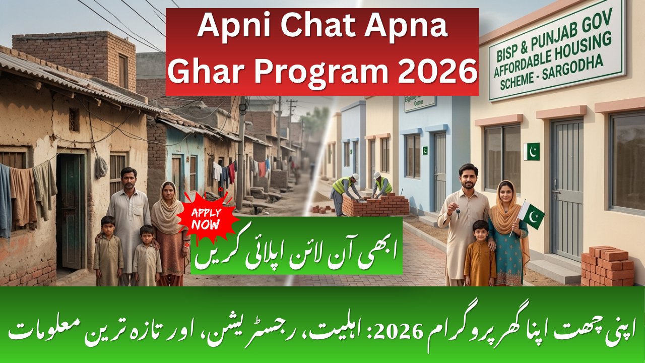 Apni Chat Apna Ghar Program 2026: Eligibility, Registration, and Latest ...
