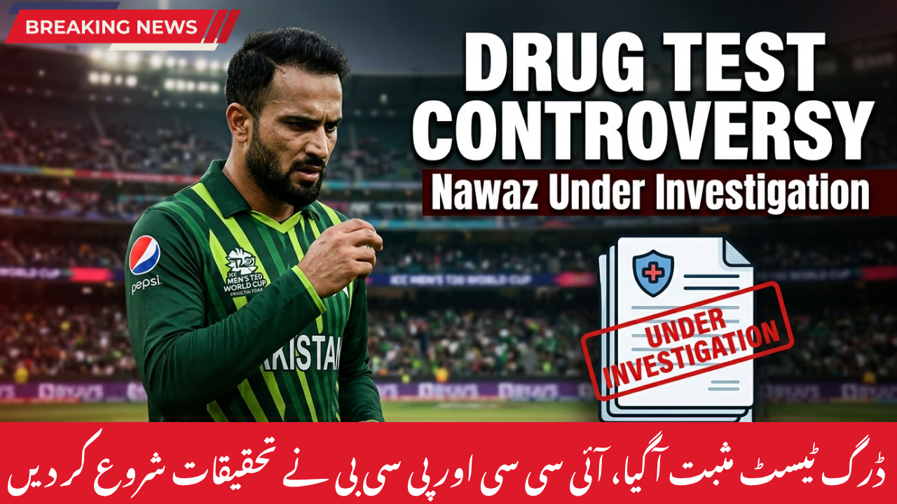 Mohammad Nawaz Drug Test