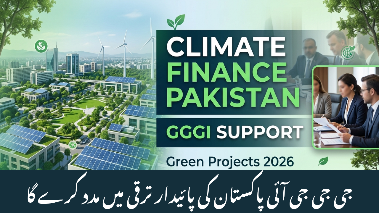 GGGI Pakistan climate finance