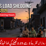 The government has announced ~2 to 2.25 hours of daily load shedding