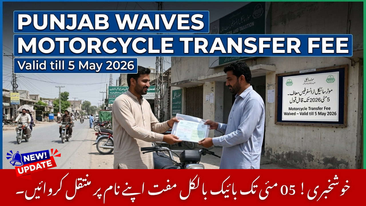 Punjab Waives Motorcycle Transfer Fee