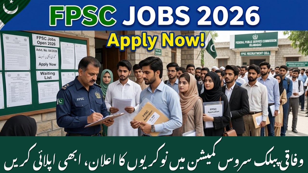 FPSC Latest Jobs 2026