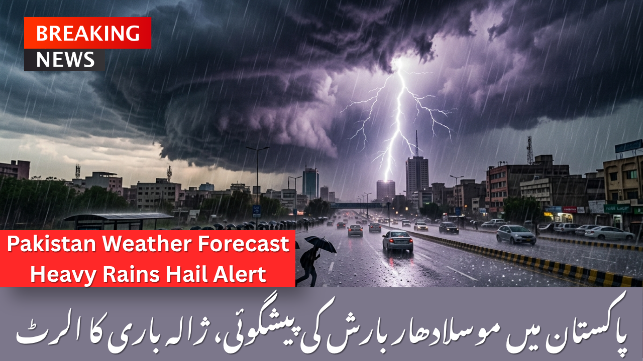 Pakistan weather forecast heavy rains hail alert, Pakistan weather update, heavy rains Pakistan 2026, hailstorm alert Pakistan, Punjab weather news, Faisalabad weather, PMD forecast, storm warning Pakistan, monsoon update, weather alert Pakistan