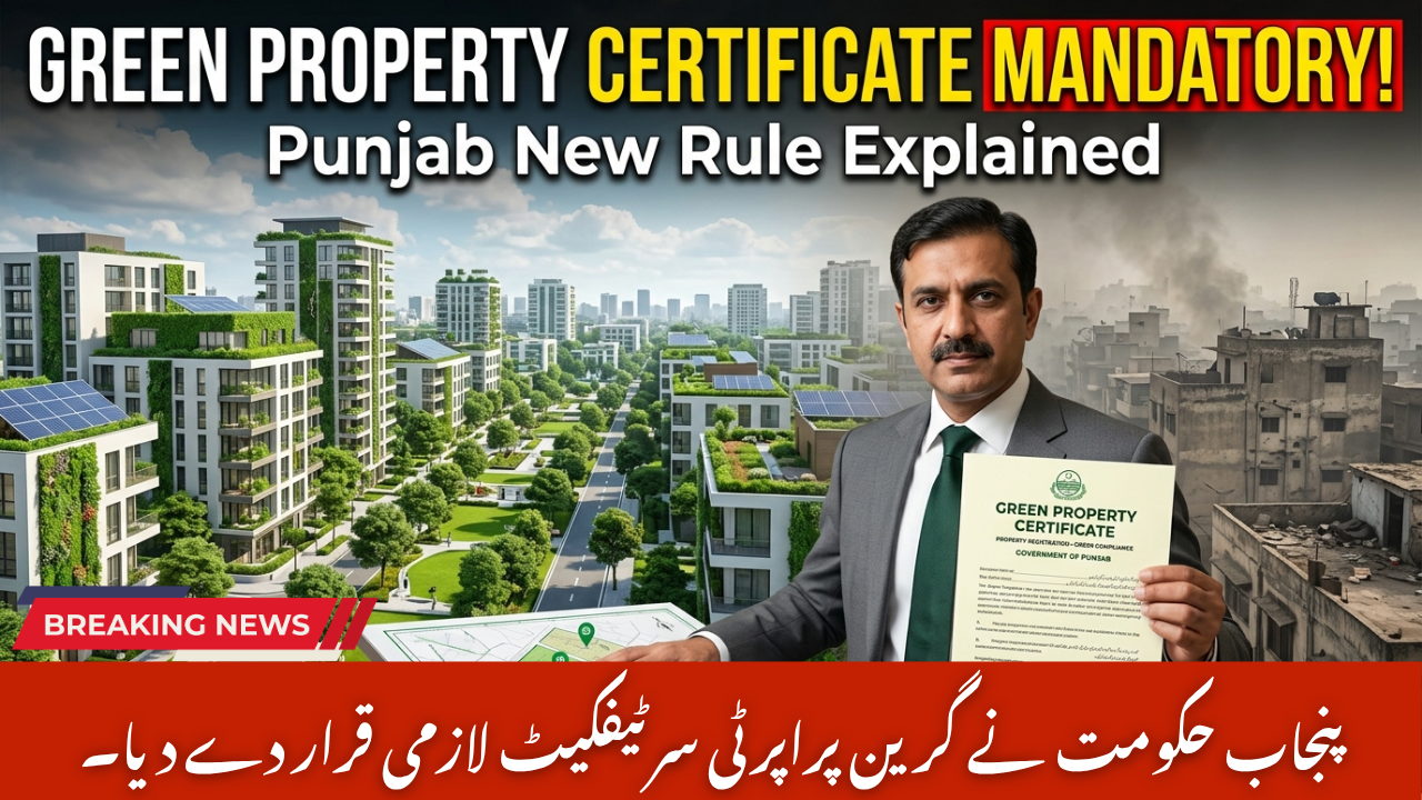 Punjab Green Property Certificate Mandatory