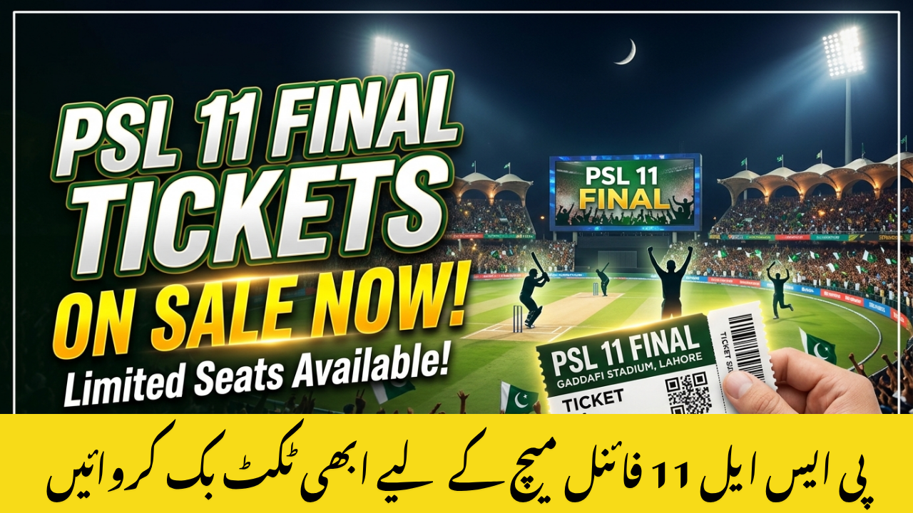 PSL 11 Final Tickets