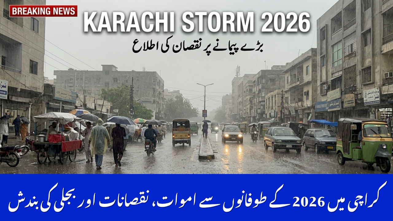 Karachi Storms 2026 Cause Deaths, Damage, and Power Outages