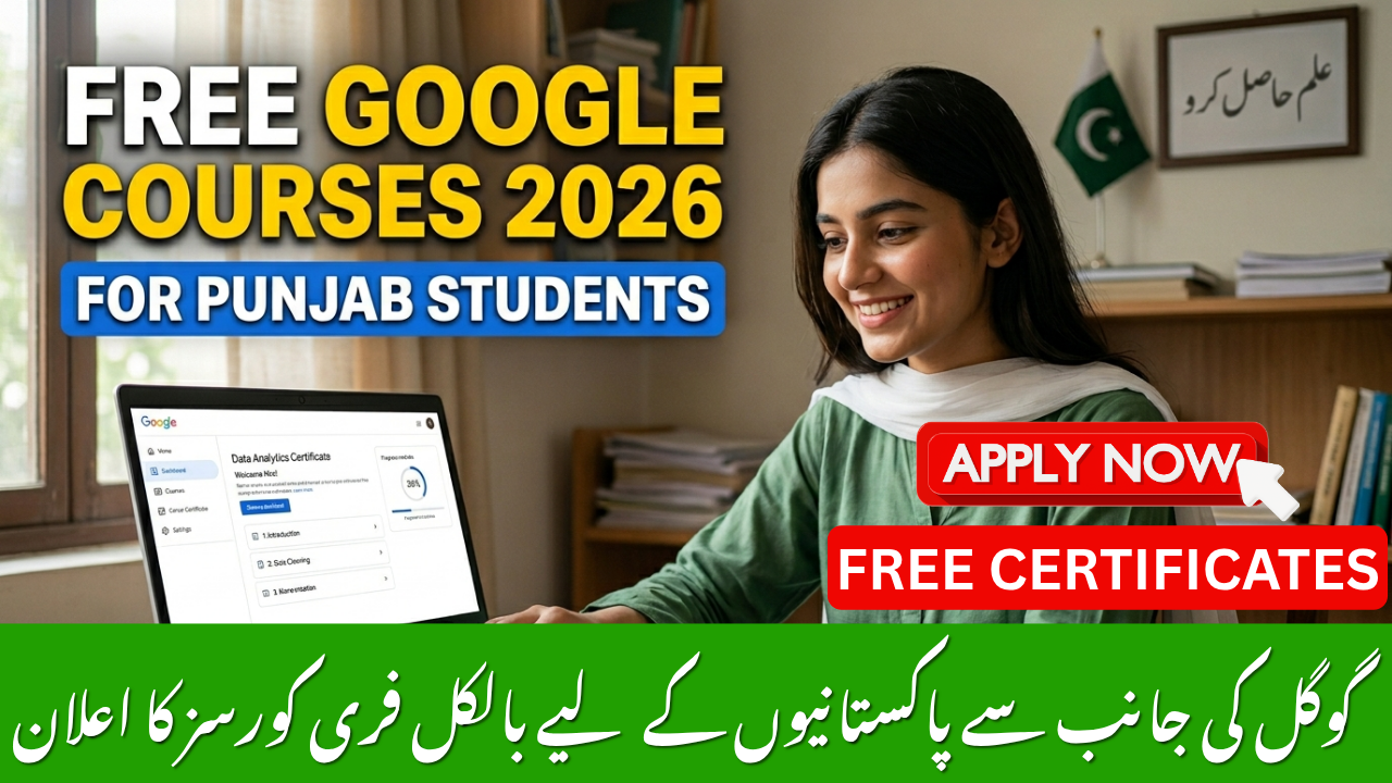 Free Google Courses for Students Punjab 2026